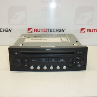 Autoradio CD-levyllä MP3 Citroën Peugeot 9662925977 6564CJ